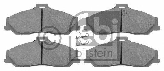 Комплект тормозных колодок, дисковый тормоз FEBI BILSTEIN 16520