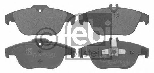 Комплект тормозных колодок, дисковый тормоз FEBI BILSTEIN 16736
