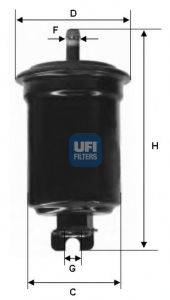 Паливний фільтр UFI 31.516.00