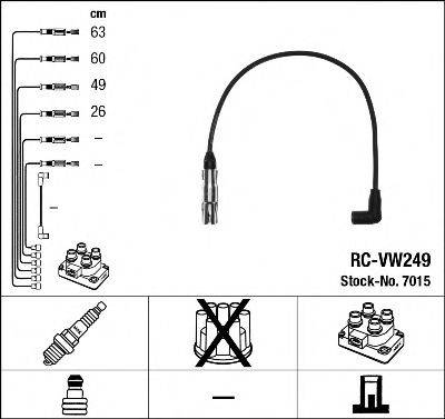 Комплект проводов зажигания NGK 7015