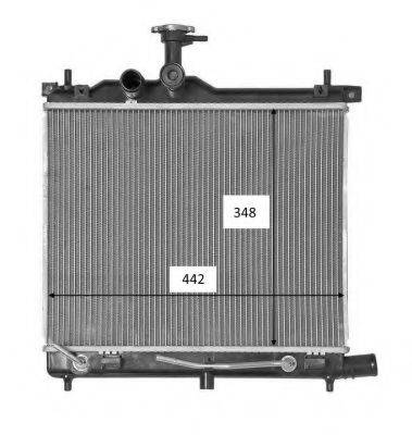Радіатор, охолодження двигуна NRF 58460