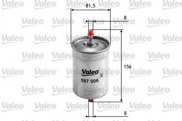 Топливный фильтр VALEO 587006