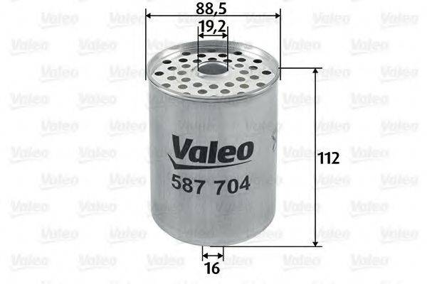 Топливный фильтр VALEO 587704