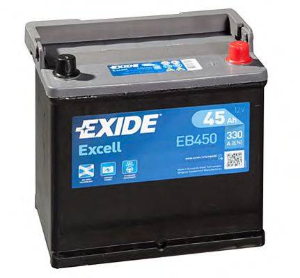 Стартерная аккумуляторная батарея; Стартерная аккумуляторная батарея EXIDE _EB450