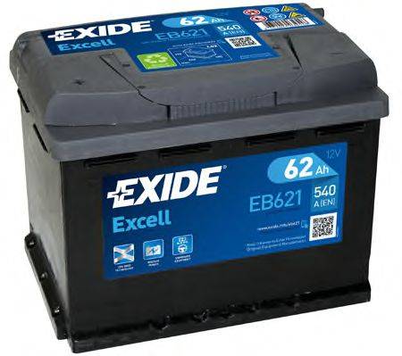 Стартерна акумуляторна батарея; Стартерна акумуляторна батарея EXIDE _EB621