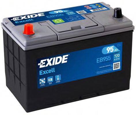 Стартерная аккумуляторная батарея; Стартерная аккумуляторная батарея EXIDE _EB955