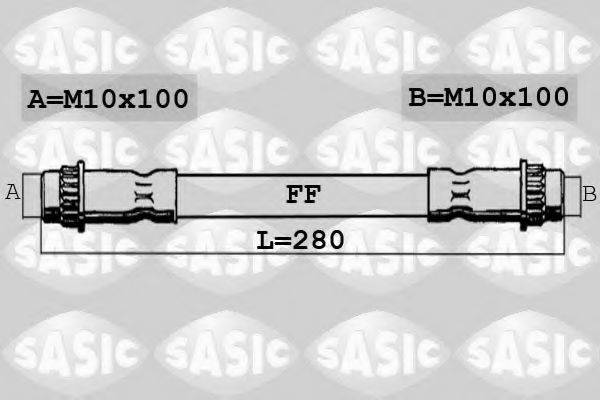 Тормозной шланг SASIC SBH0286
