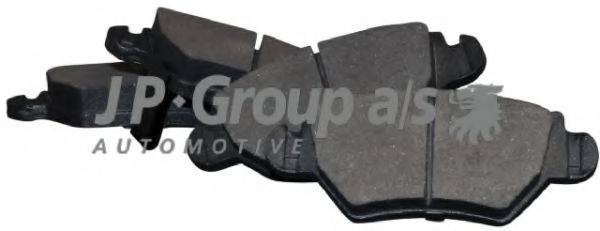 Комплект тормозных колодок, дисковый тормоз JP GROUP 1263700210