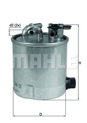 MAHLE ORIGINAL KL44023 Паливний фільтр