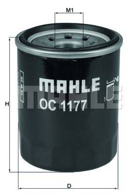 Масляный фильтр MAHLE ORIGINAL OC 1177
