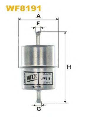 Топливный фильтр WIX FILTERS WF8191