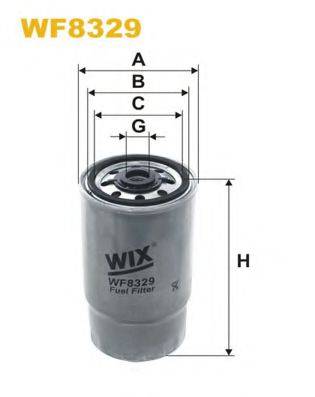 Топливный фильтр WIX FILTERS WF8329