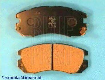 Комплект тормозных колодок, дисковый тормоз BLUE PRINT ADS74208