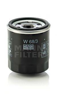 Масляный фильтр MANN-FILTER W 68/3