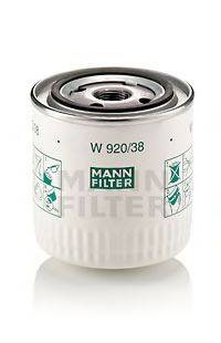 Масляный фильтр MANN-FILTER W 920/38