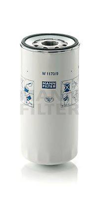 Масляный фильтр MANN-FILTER W 1170/9