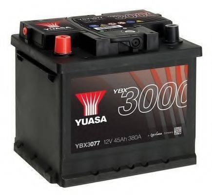 Стартерная аккумуляторная батарея YUASA YBX3077