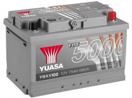 Стартерна акумуляторна батарея YUASA YBX5100