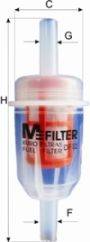 Паливний фільтр MFILTER DF 12