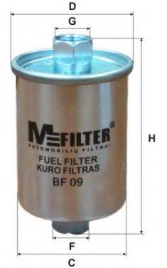 Топливный фильтр MFILTER BF 09