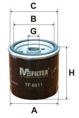 Масляный фильтр MFILTER TF 6511