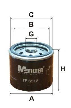 MFILTER TF6512 Масляный фильтр