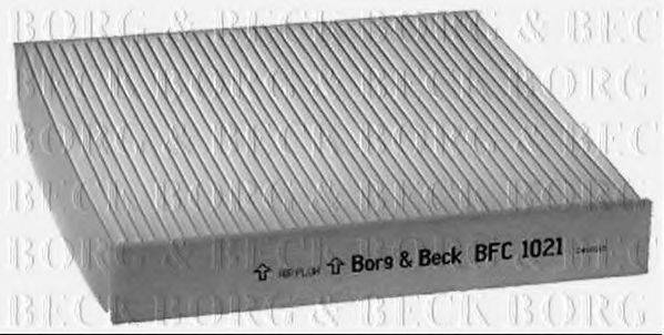 Фільтр, повітря у внутрішньому просторі BORG & BECK BFC1021