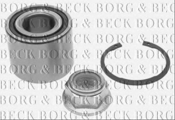 Комплект подшипника ступицы колеса BORG & BECK BWK309
