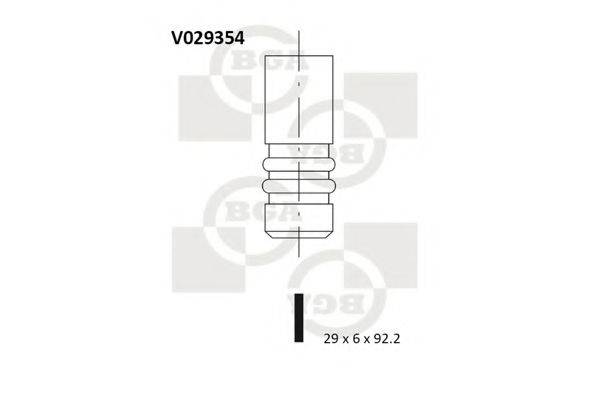 BGA V029354 Выпускной клапан