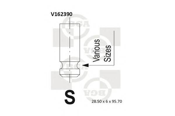 Впускний клапан BGA V162390