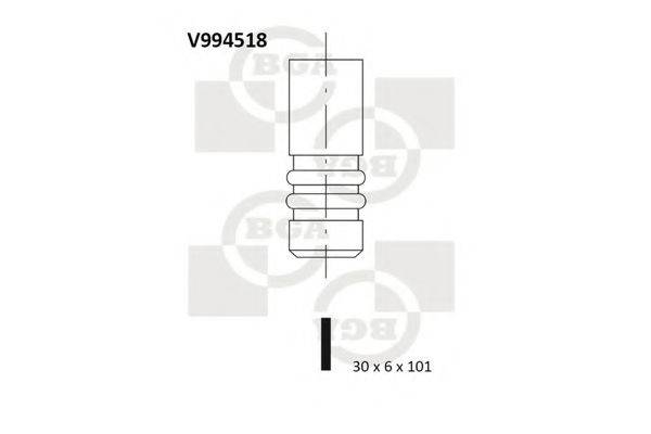 Випускний клапан BGA V994518