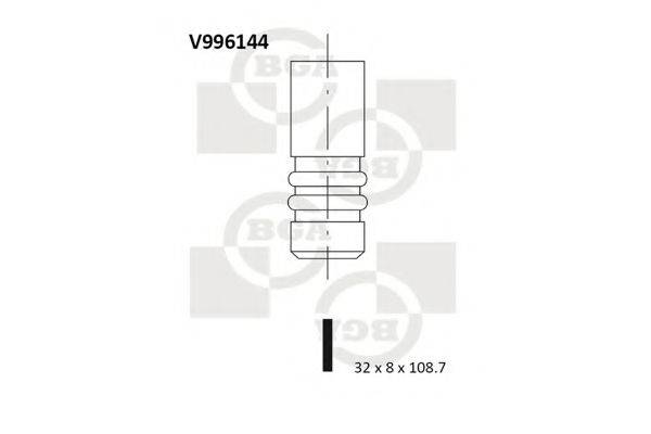 Выпускной клапан BGA V996144