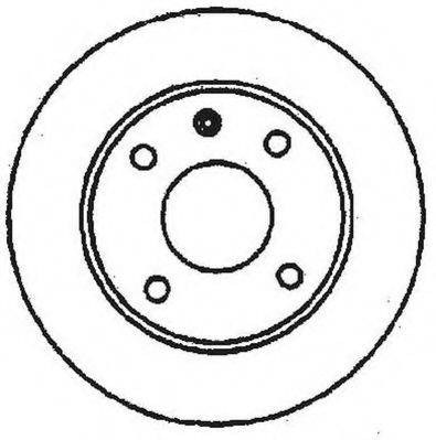 Тормозной диск JURID 561178JC