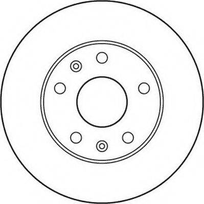 Тормозной диск JURID 562153JC