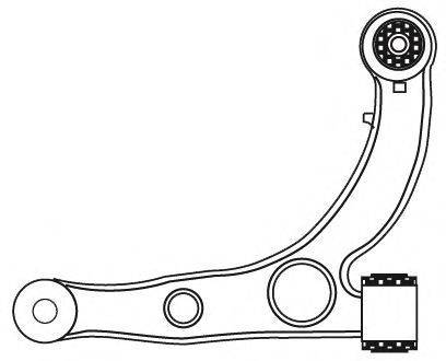 Важіль незалежної підвіски колеса, підвіска колеса FRAP 3544