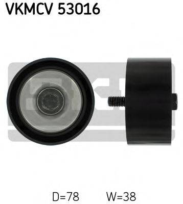 Паразитний / провідний ролик, полікліновий ремінь SKF VKMCV 53016