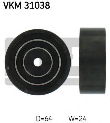 Паразитный / ведущий ролик, поликлиновой ремень SKF VKM 31038