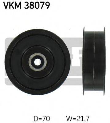 Паразитний / провідний ролик, полікліновий ремінь SKF VKM 38079