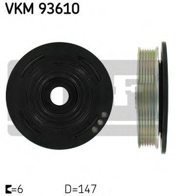 Ременный шкив, коленчатый вал SKF VKM 93610
