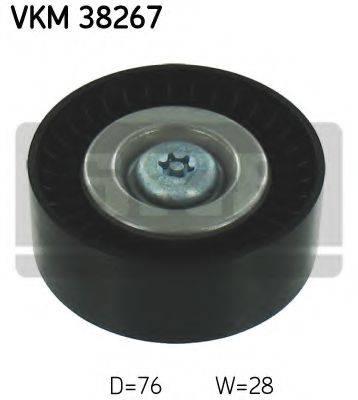 Паразитний / провідний ролик, полікліновий ремінь SKF VKM 38267