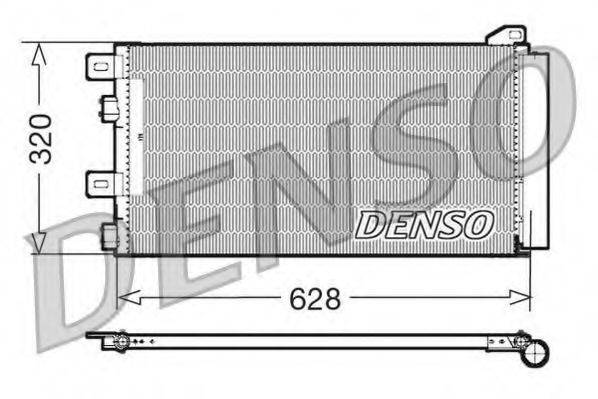 Конденсатор, кондиционер DENSO DCN05101