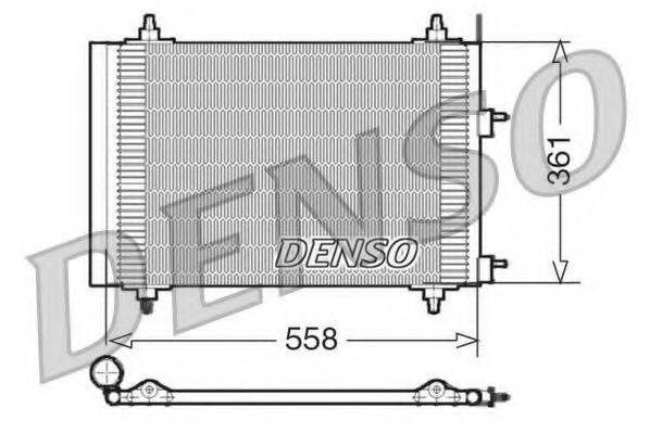 Конденсатор, кондиционер DENSO DCN21015