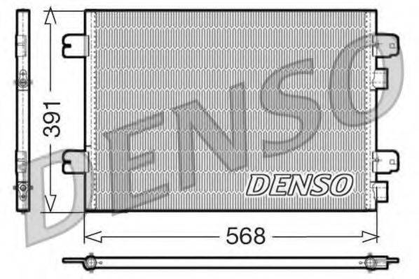 Конденсатор, кондиционер DENSO DCN23011