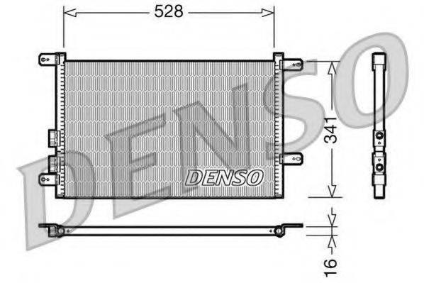 Конденсатор, кондиціонер DENSO DCN01003