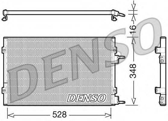 Конденсатор, кондиціонер DENSO DCN06003