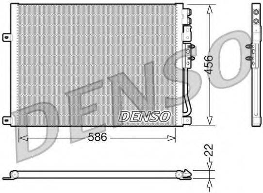 Конденсатор, кондиціонер DENSO DCN06009