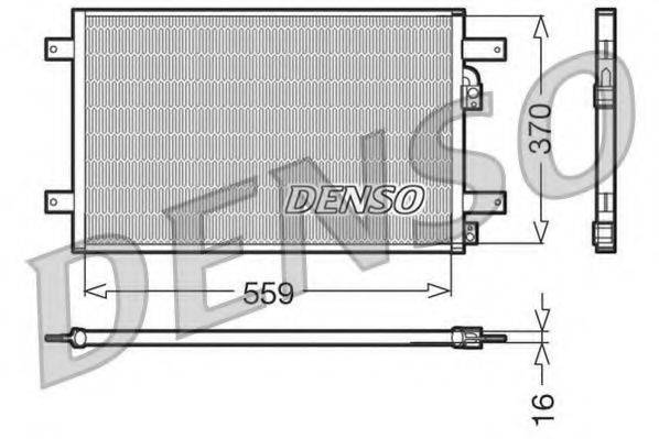 Конденсатор, кондиціонер DENSO DCN32014