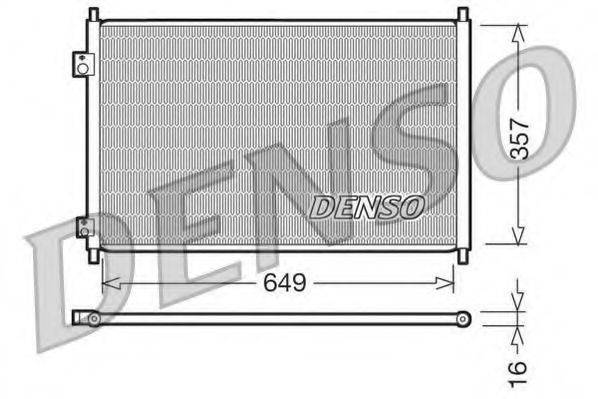 Конденсатор, кондиціонер DENSO DCN40008