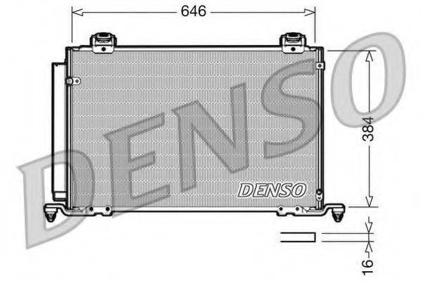 Конденсатор, кондиционер DENSO DCN50027