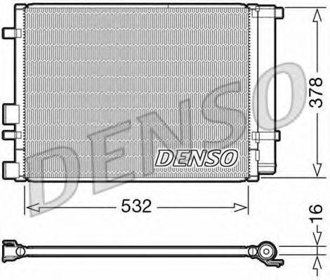 Конденсатор, кондиционер DENSO DCN41006